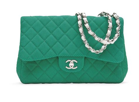 emerald green chanel classic flap|Chanel flap.